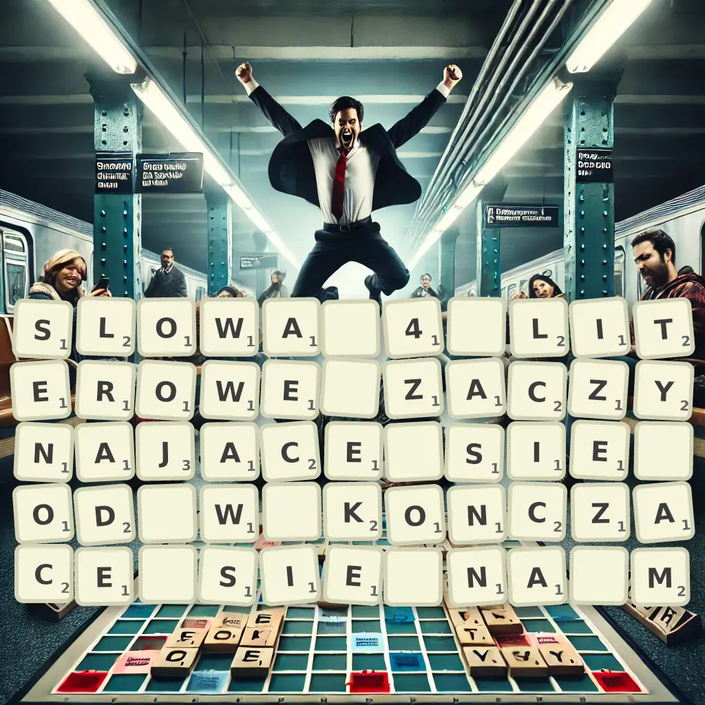 Słowa 4-literowe, zaczynające się od W, kończące się na M