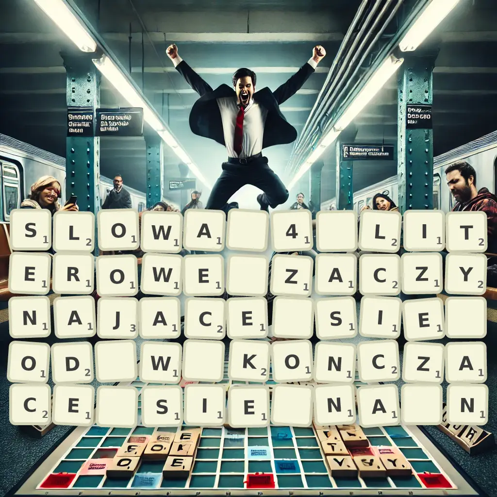 Słowa 4-literowe, zaczynające się od W, kończące się na Ń