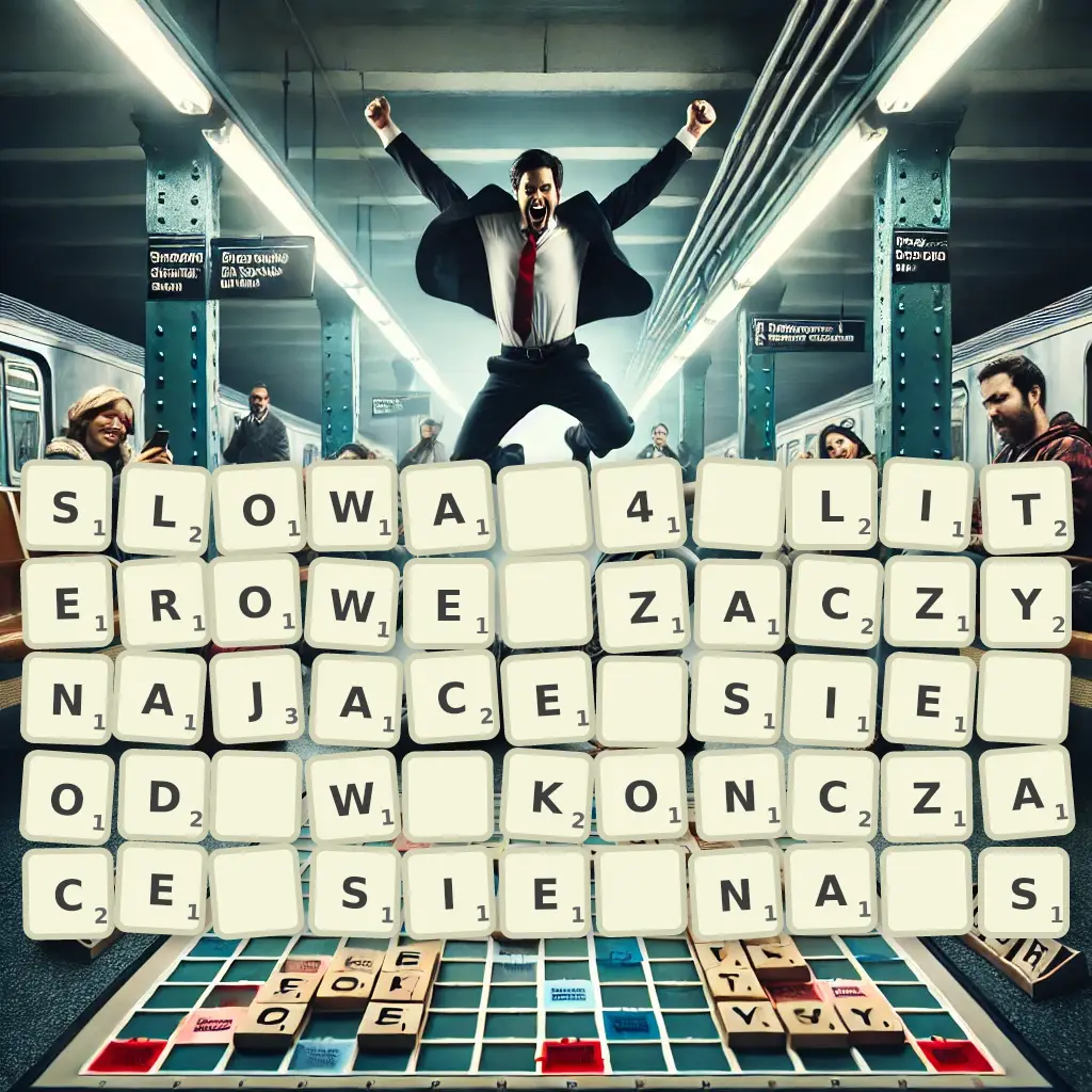 Słowa 4-literowe, zaczynające się od W, kończące się na Ś