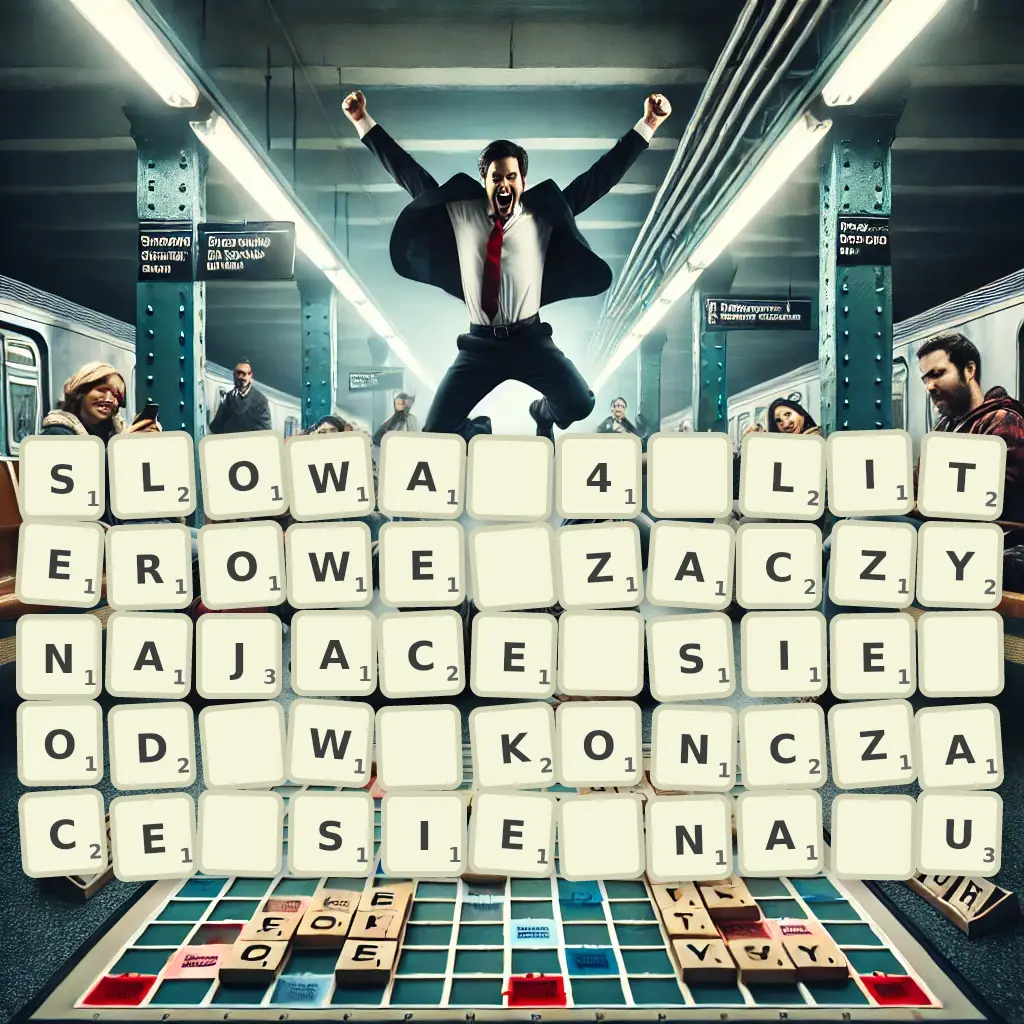 Słowa 4-literowe, zaczynające się od W, kończące się na U