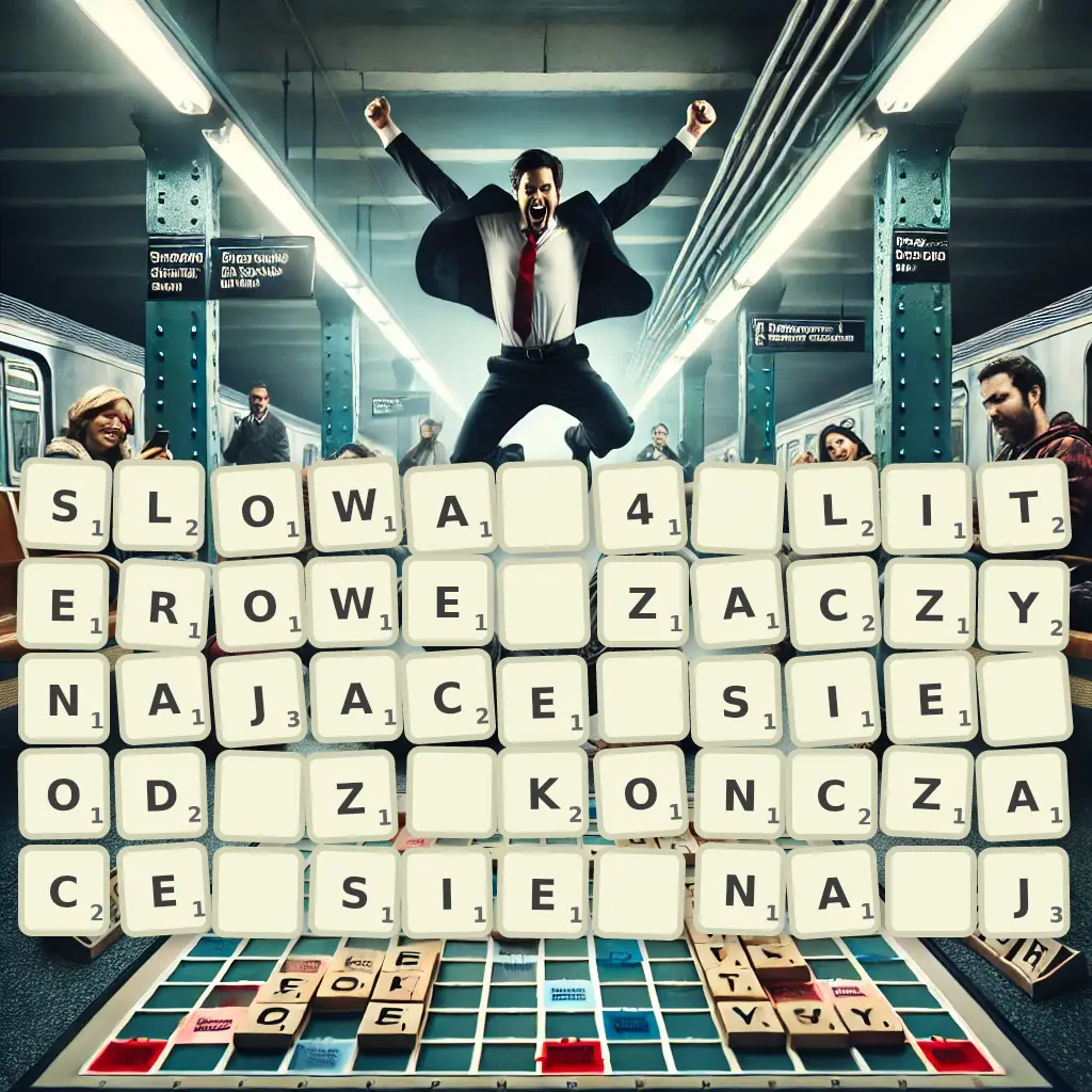 Słowa 4-literowe, zaczynające się od Ż, kończące się na J