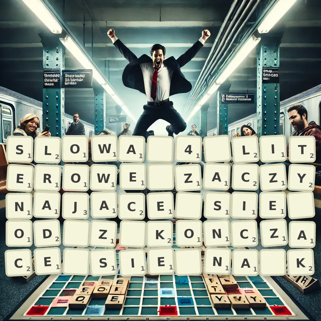 Słowa 4-literowe, zaczynające się od Ż, kończące się na K