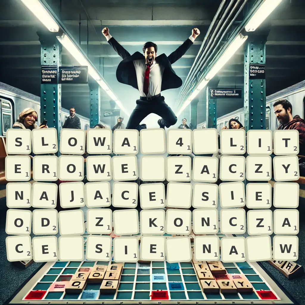 Słowa 4-literowe, zaczynające się od Ż, kończące się na W