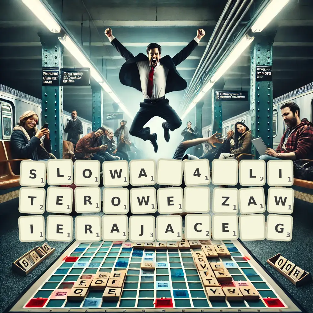 Słowa 4-literowe, zawierające G