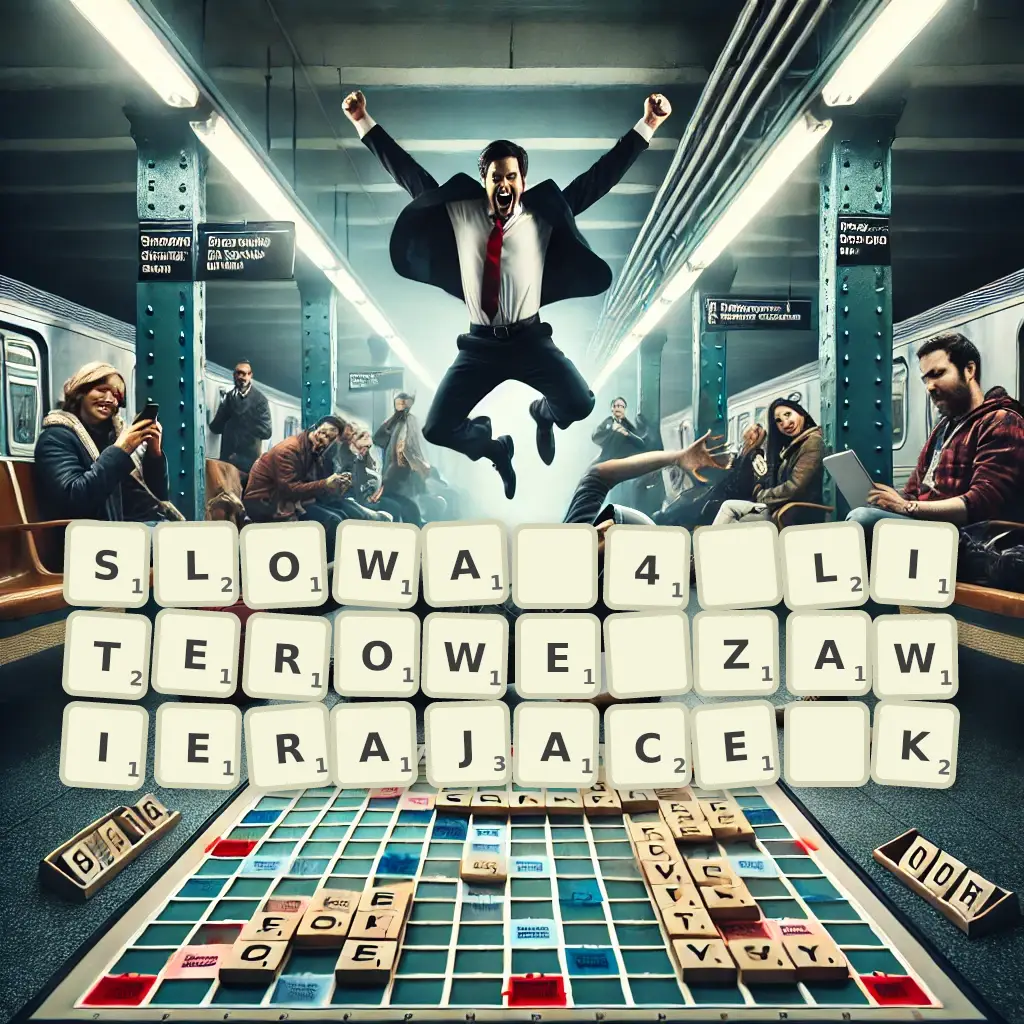 Słowa 4-literowe, zawierające K