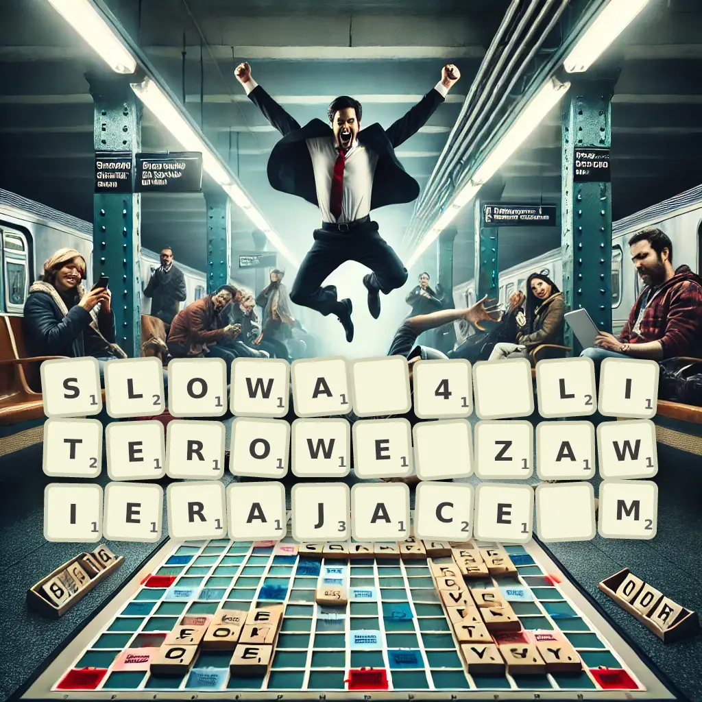 Słowa 4-literowe, zawierające M