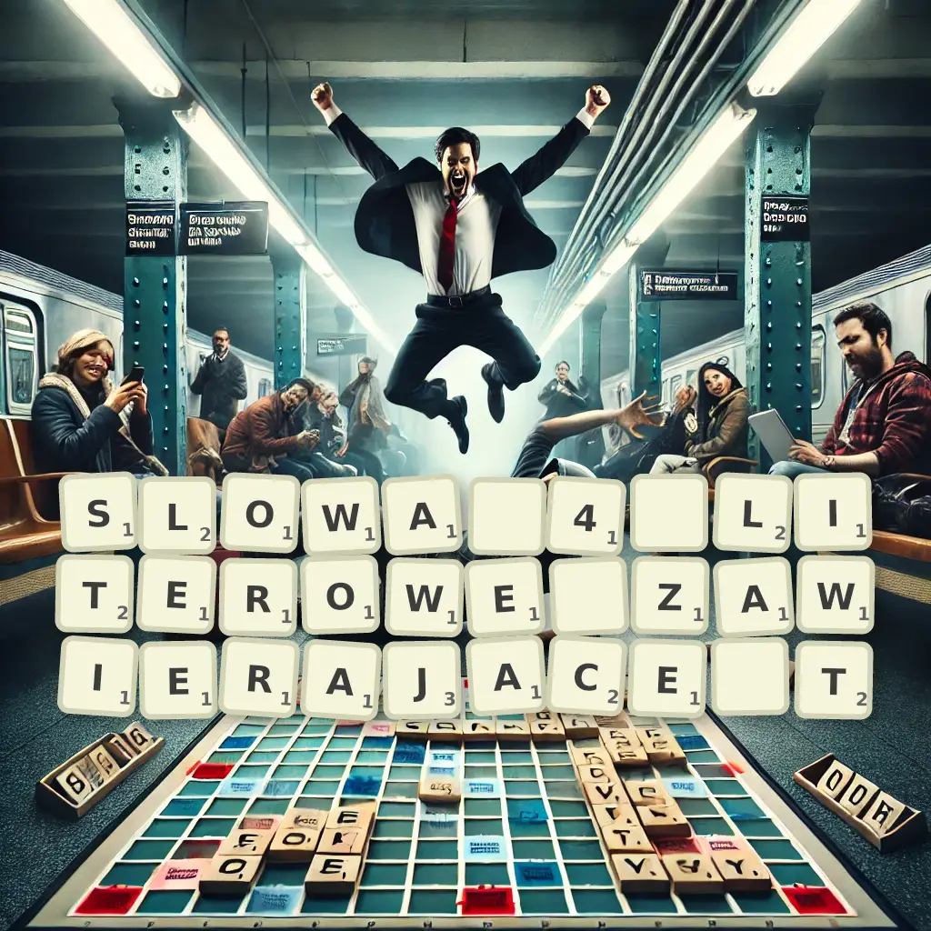 Słowa 4-literowe, zawierające T