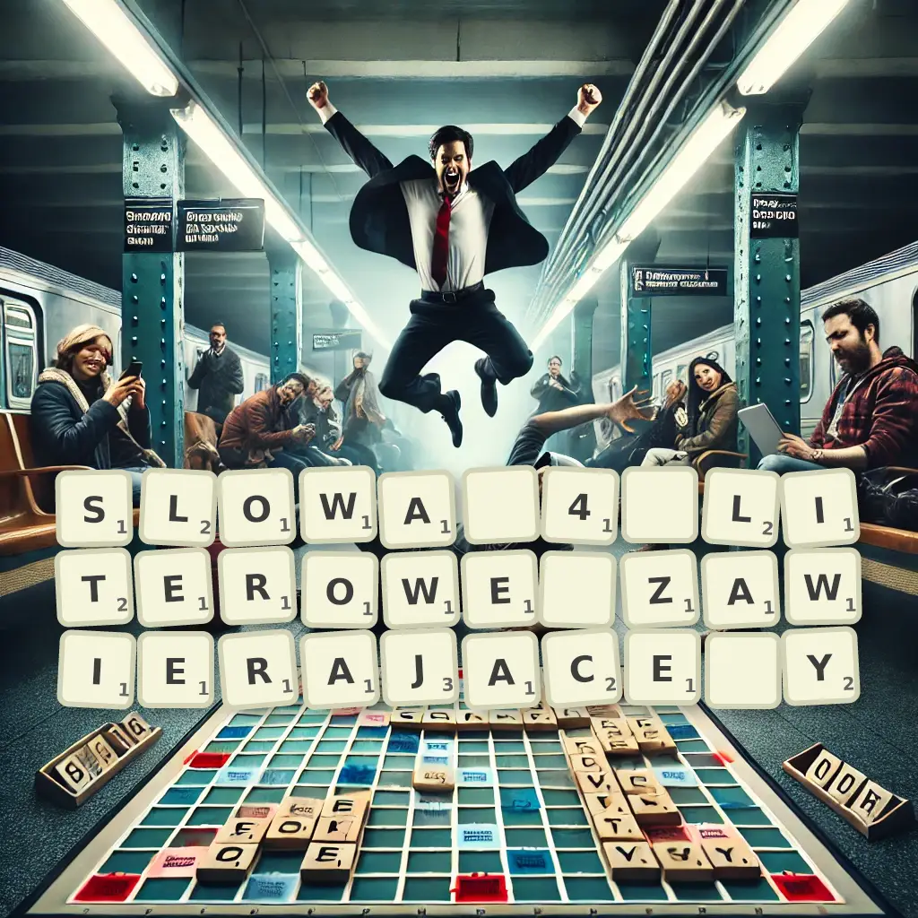 Słowa 4-literowe, zawierające Y
