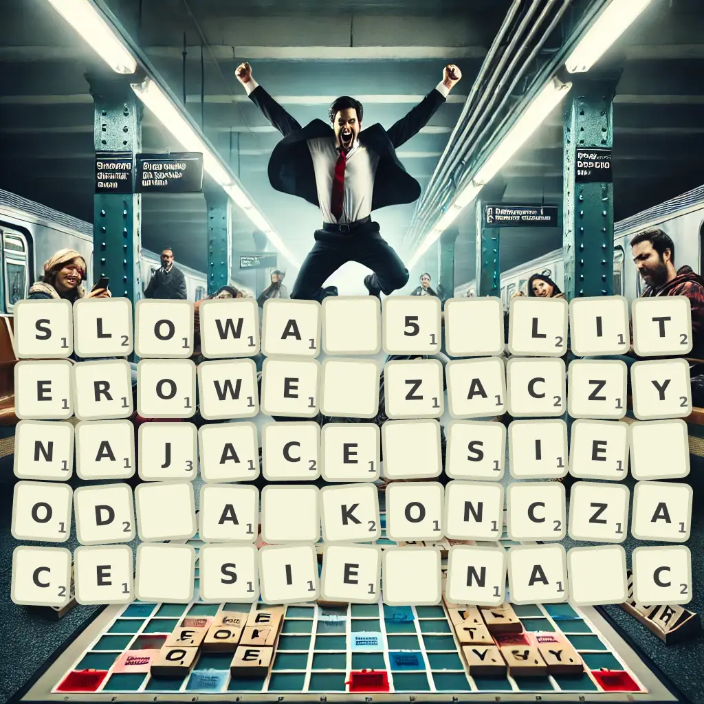 Słowa 5-literowe, zaczynające się od A, kończące się na Ć