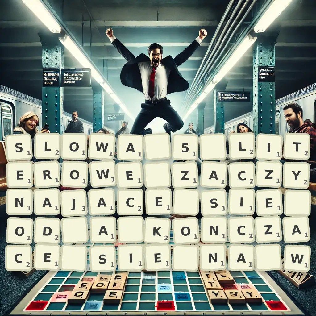 Lista słów 5-literowe, zaczynające się od A, kończące się na W Słowa 5-literowe, zaczynające się od A, kończące się na W