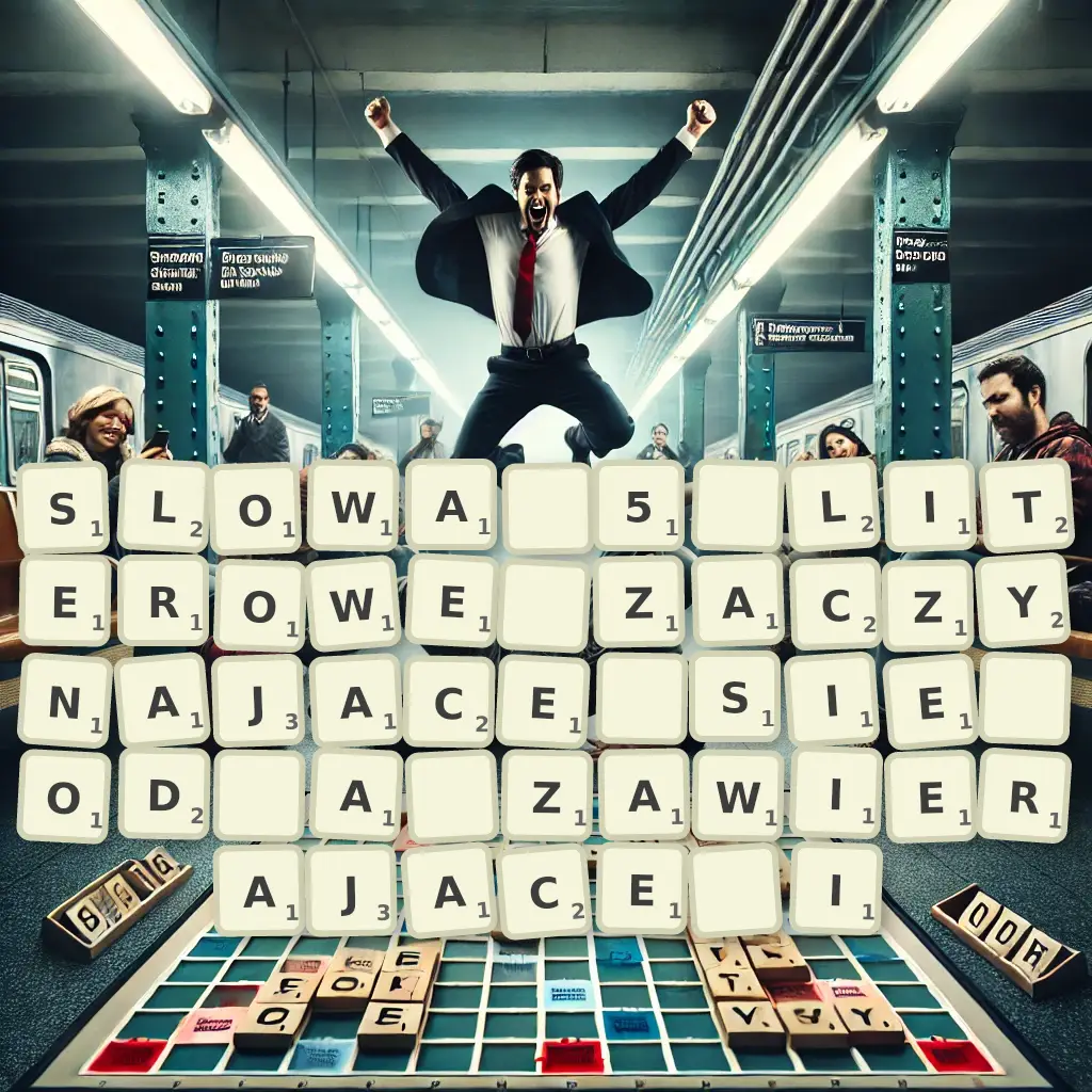 Słowa 5-literowe, zaczynające się od A, zawierające I