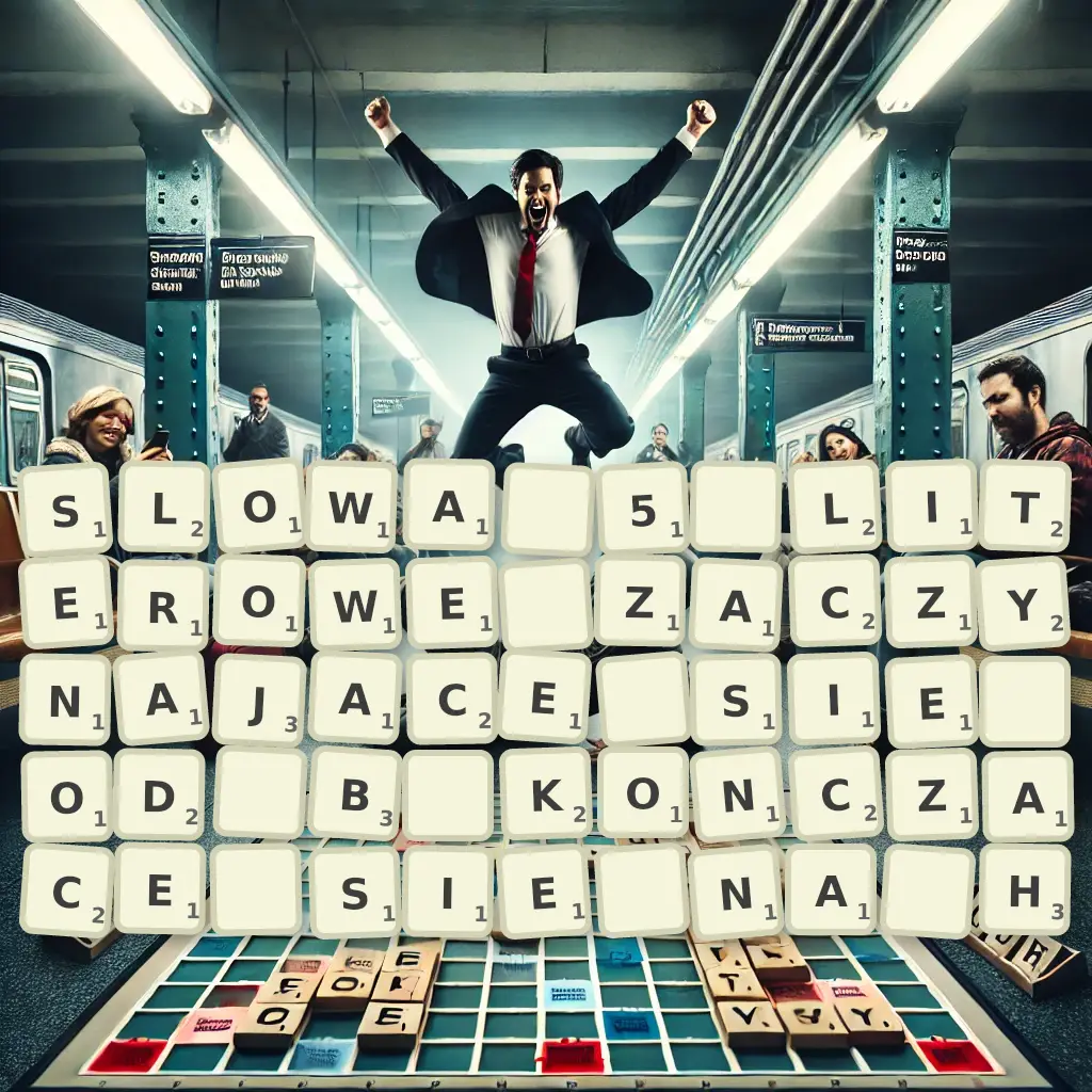 Słowa 5-literowe, zaczynające się od B, kończące się na H