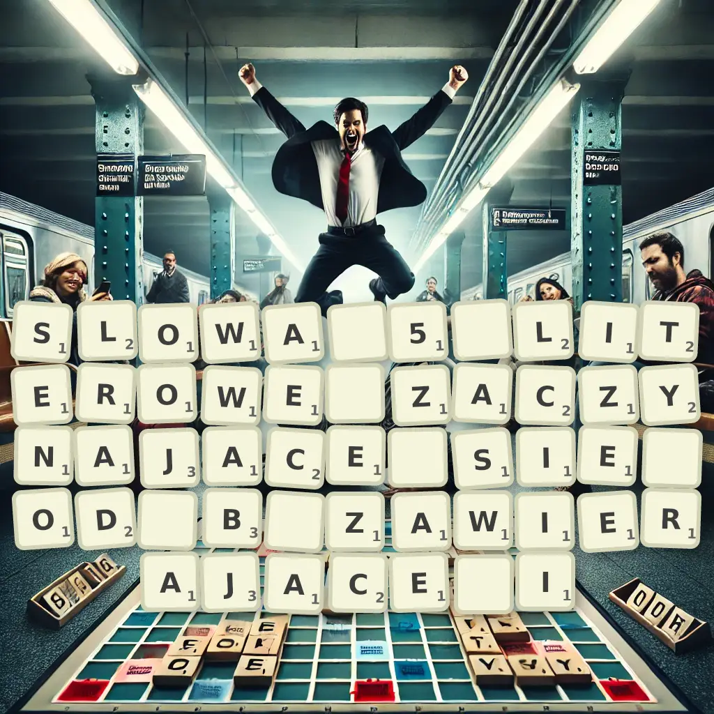 Słowa 5-literowe, zaczynające się od B, zawierające I