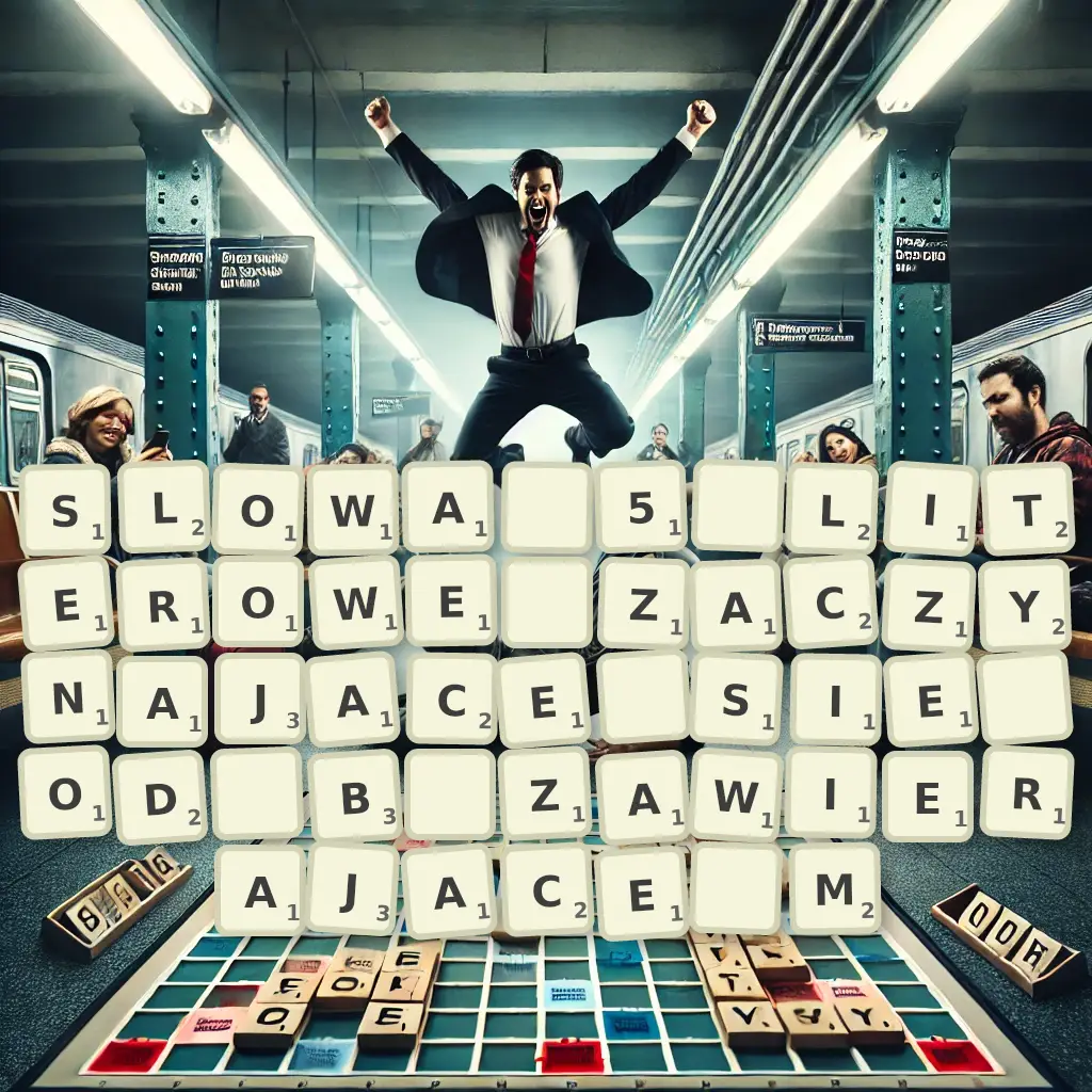 Słowa 5-literowe, zaczynające się od B, zawierające M