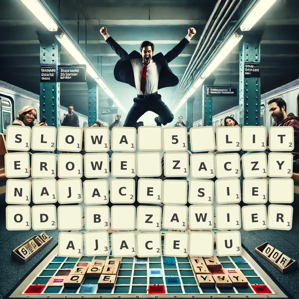 Słowa 5-literowe, zaczynające się od B, zawierające U