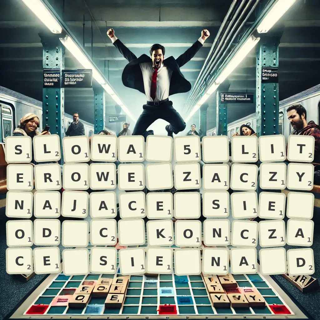 Słowa 5-literowe, zaczynające się od C, kończące się na D