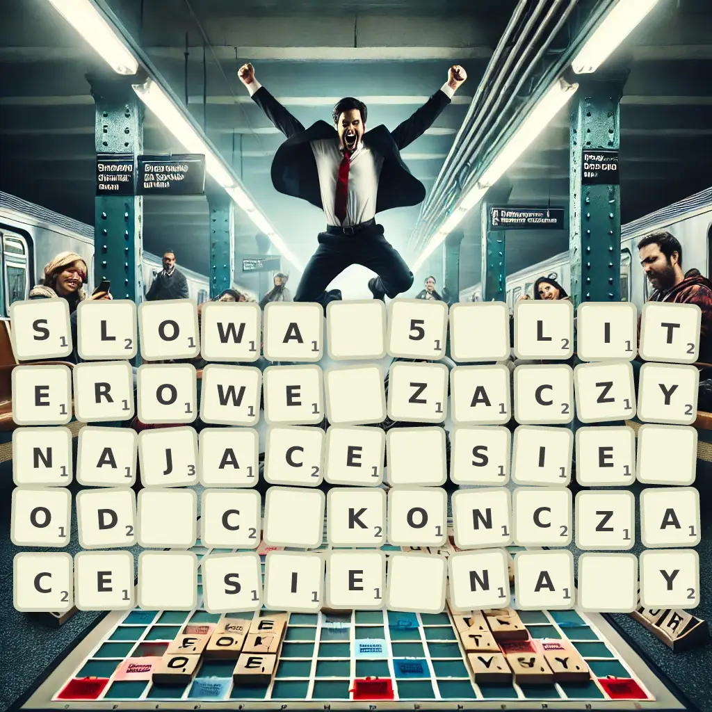 Słowa 5-literowe, zaczynające się od Ć, kończące się na Y