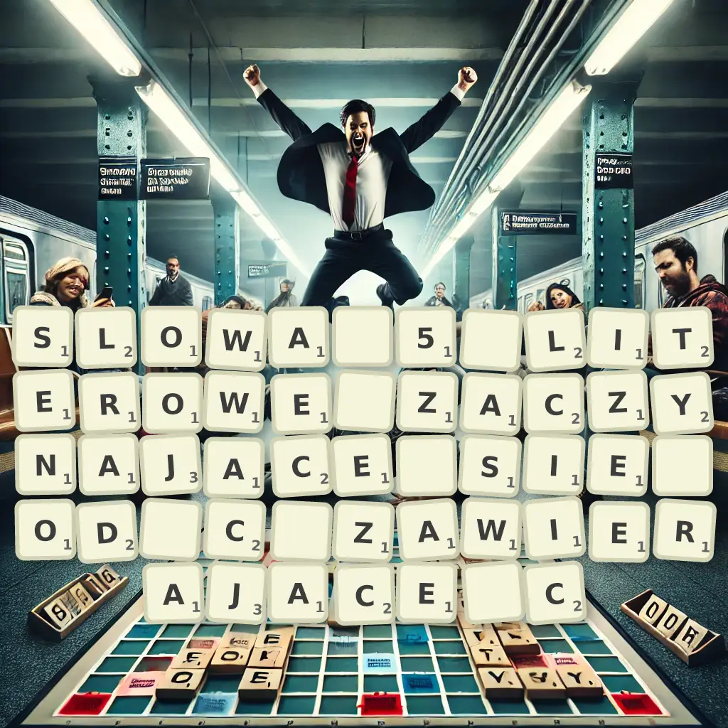 Słowa 5-literowe, zaczynające się od Ć, zawierające C