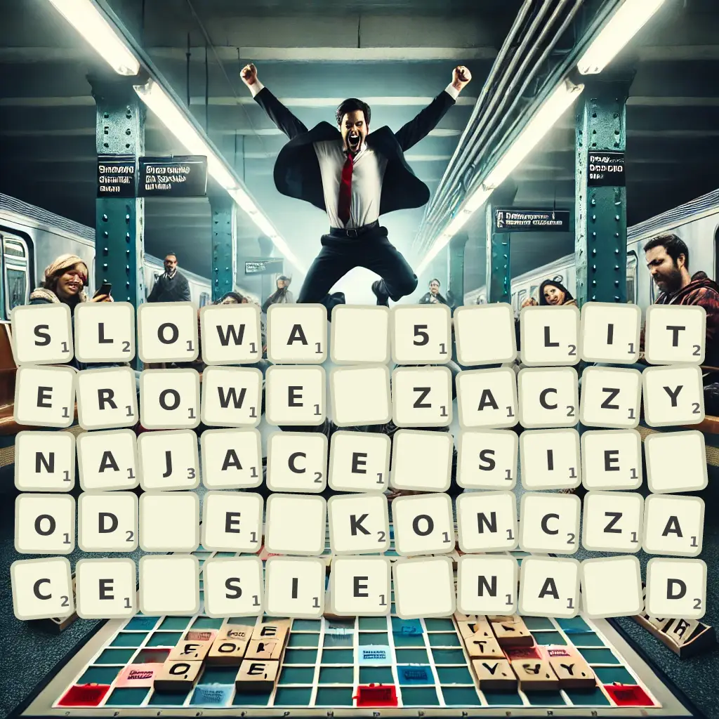 Słowa 5-literowe, zaczynające się od E, kończące się na D