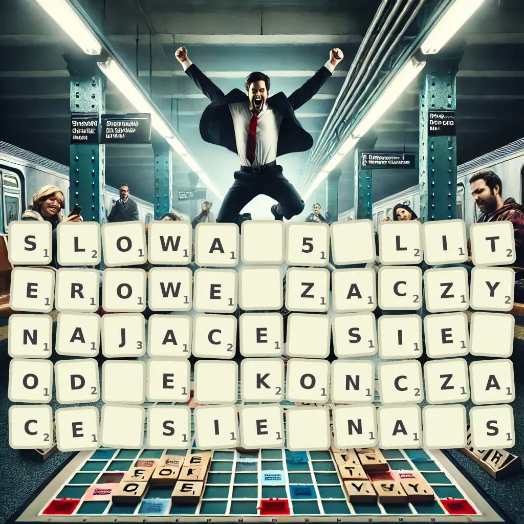 Słowa 5-literowe, zaczynające się od E, kończące się na S