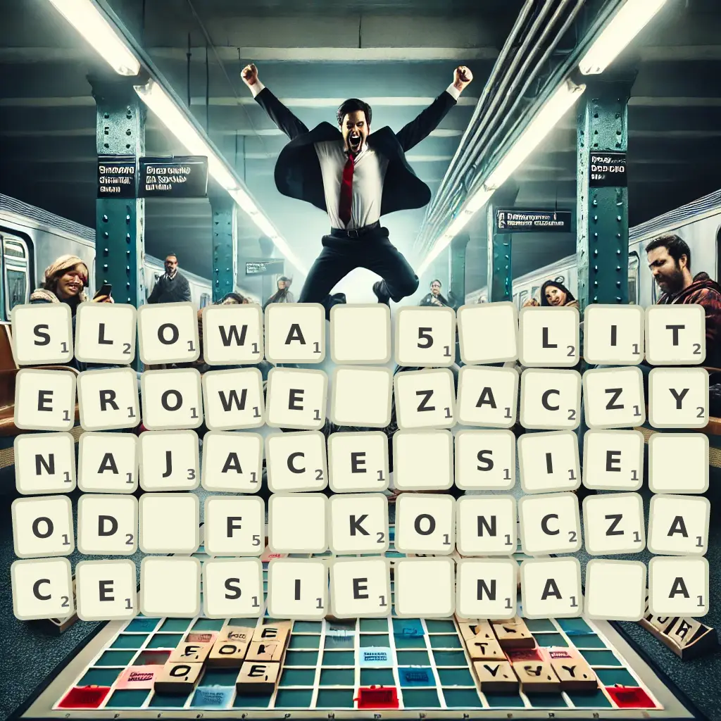 Słowa 5-literowe, zaczynające się od F, kończące się na A