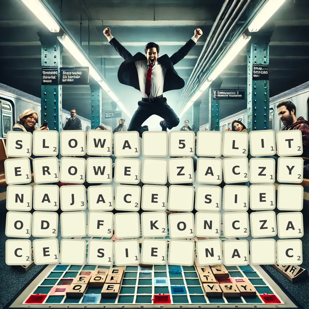 Słowa 5-literowe, zaczynające się od F, kończące się na Ć