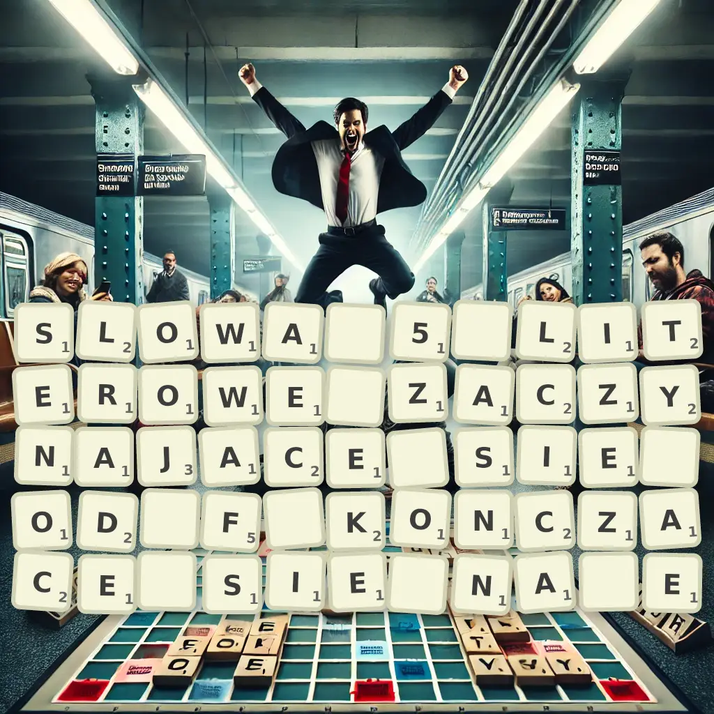 Słowa 5-literowe, zaczynające się od F, kończące się na E