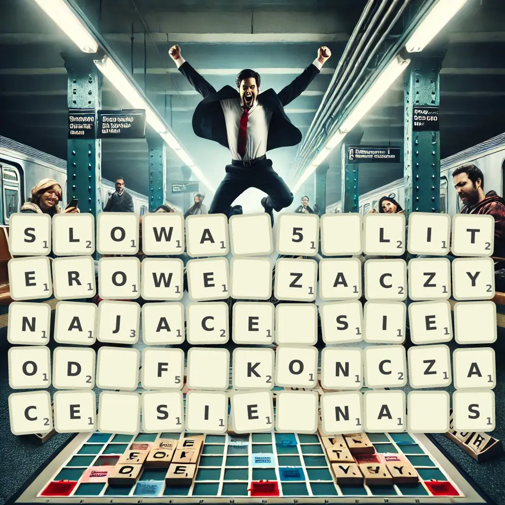 Słowa 5-literowe, zaczynające się od F, kończące się na S