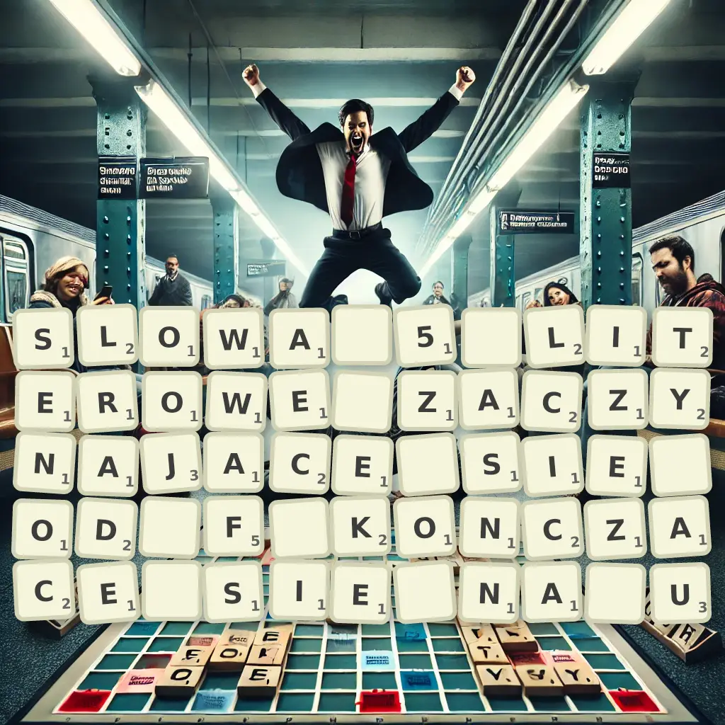 Słowa 5-literowe, zaczynające się od F, kończące się na U