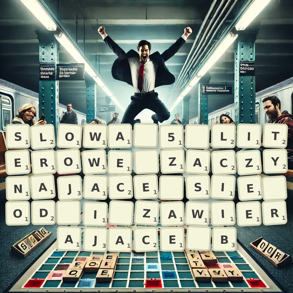 Słowa 5-literowe, zaczynające się od I, zawierające B