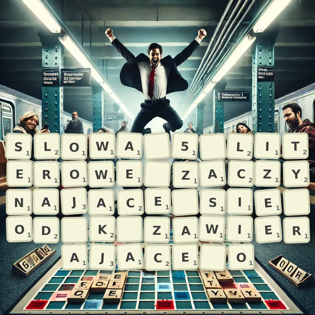 Słowa 5-literowe, zaczynające się od K, zawierające Ó
