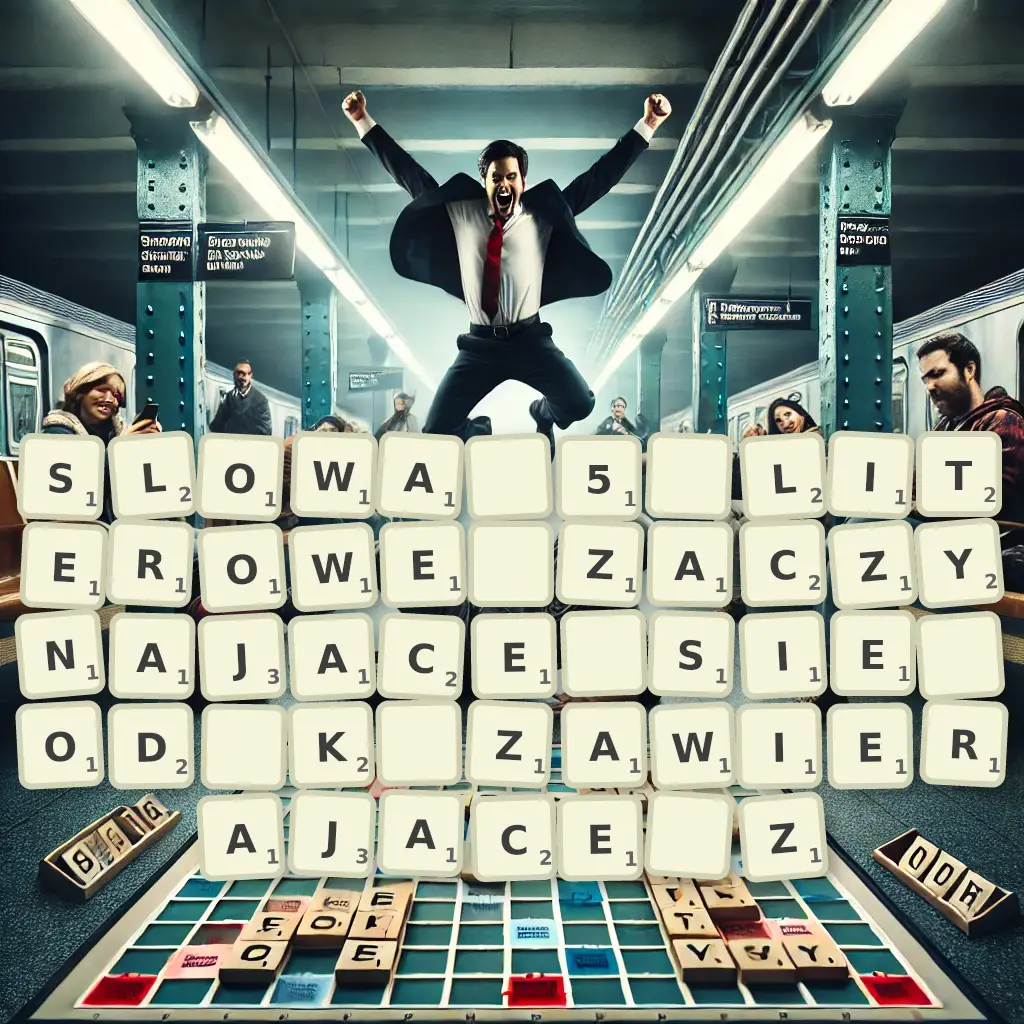 Słowa 5-literowe, zaczynające się od K, zawierające Ż