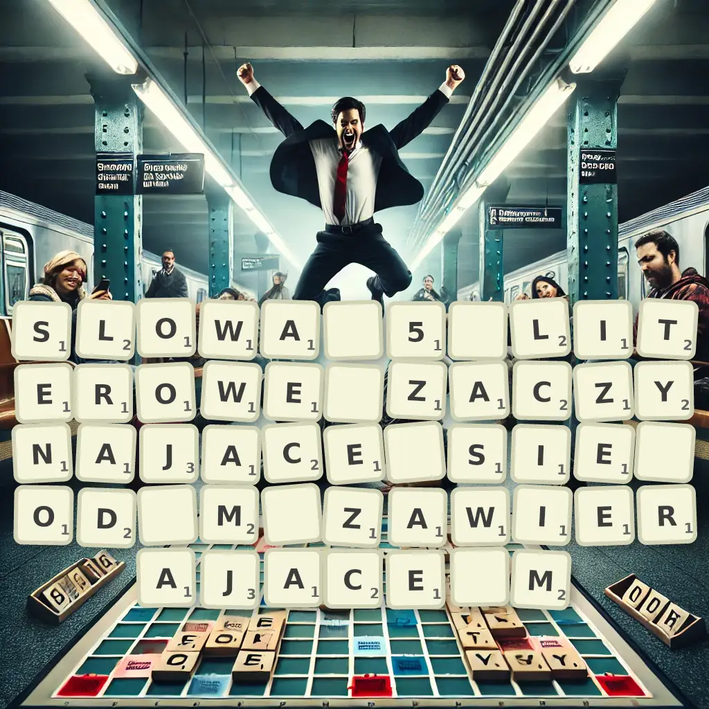 Lista słów 5-literowe, zaczynające się od M, zawierające M Słowa 5-literowe, zaczynające się od M, zawierające M