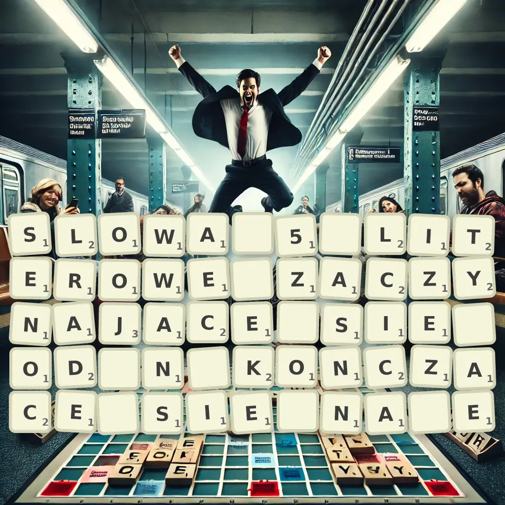 Słowa 5-literowe, zaczynające się od N, kończące się na E