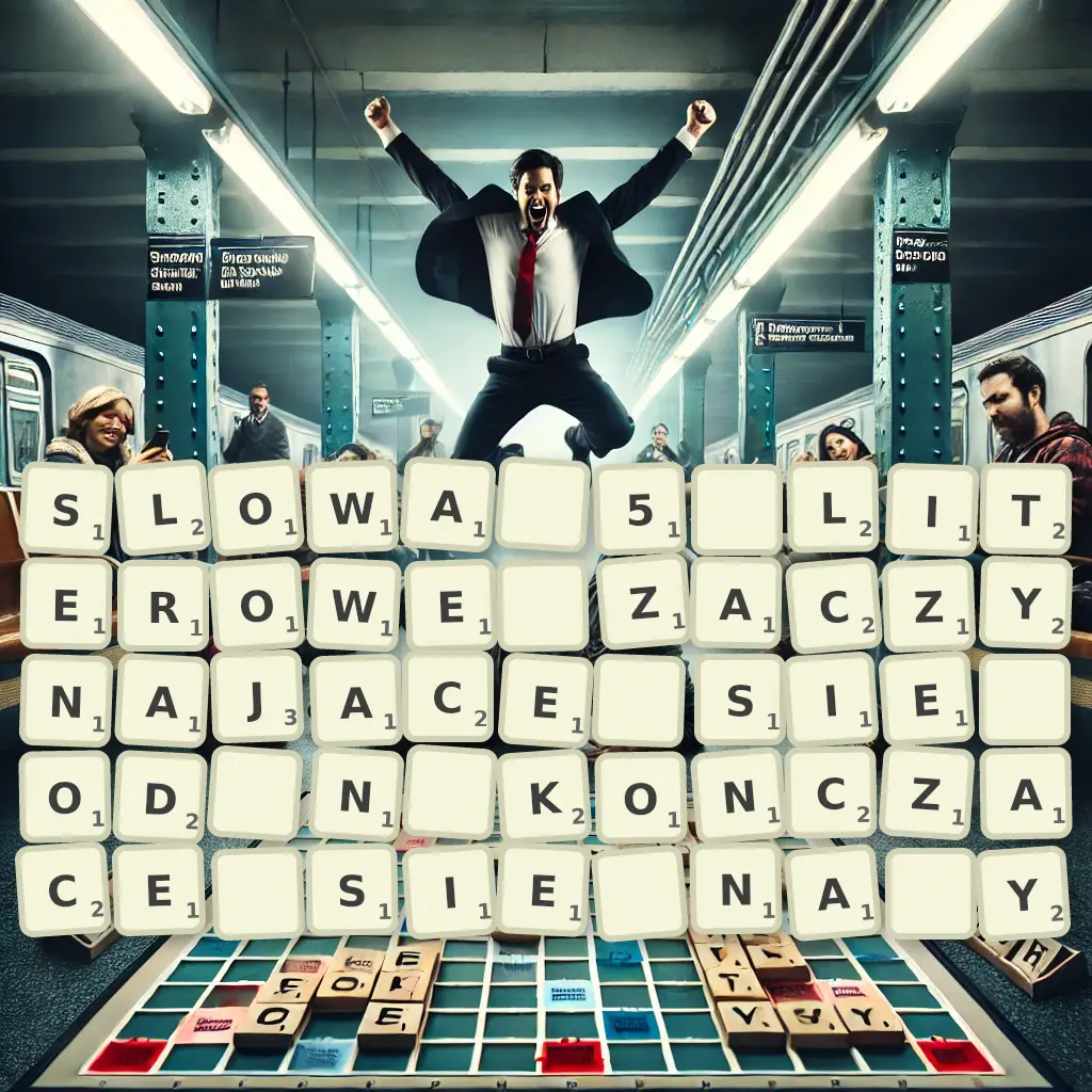 Słowa 5-literowe, zaczynające się od N, kończące się na Y
