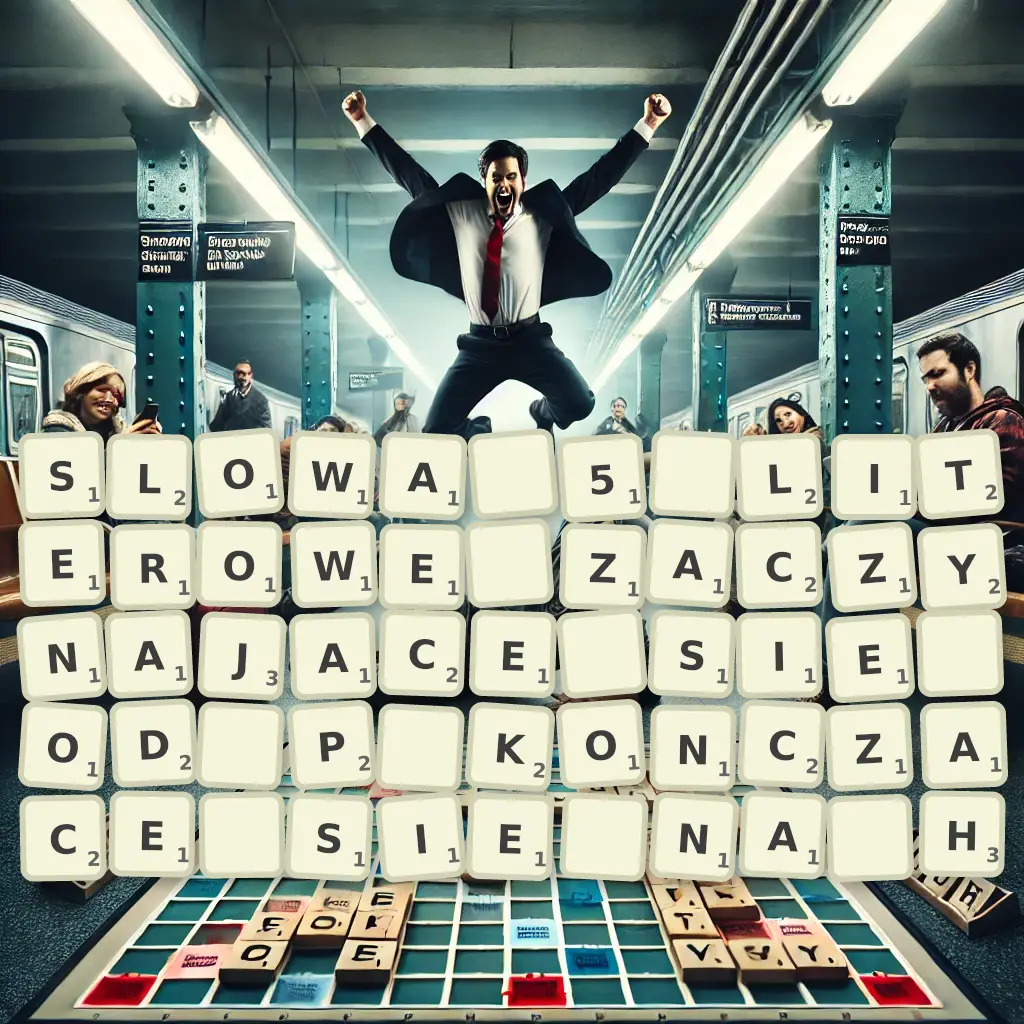 Słowa 5-literowe, zaczynające się od P, kończące się na H