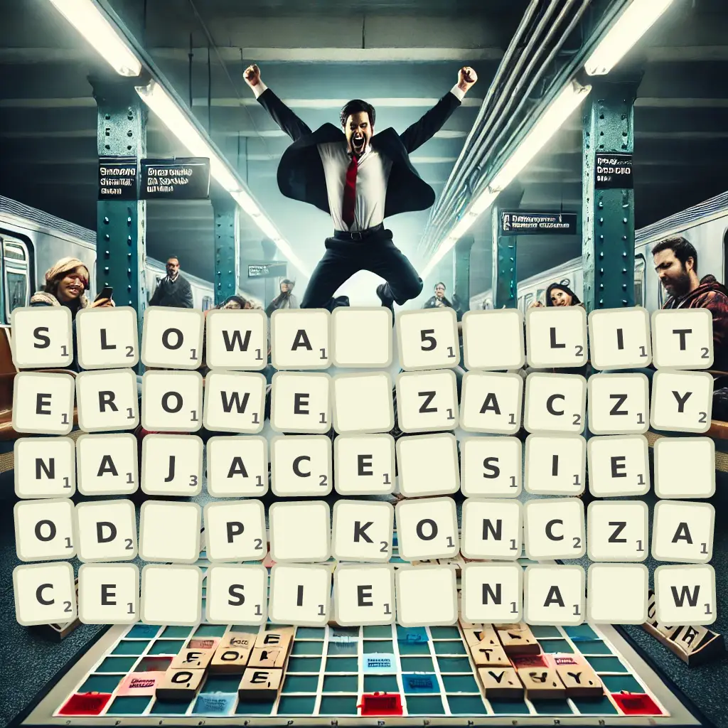 Lista słów 5-literowe, zaczynające się od P, kończące się na W Słowa 5-literowe, zaczynające się od P, kończące się na W