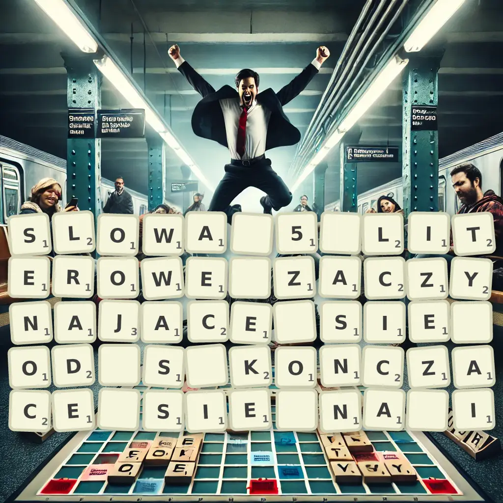 Słowa 5-literowe, zaczynające się od S, kończące się na I
