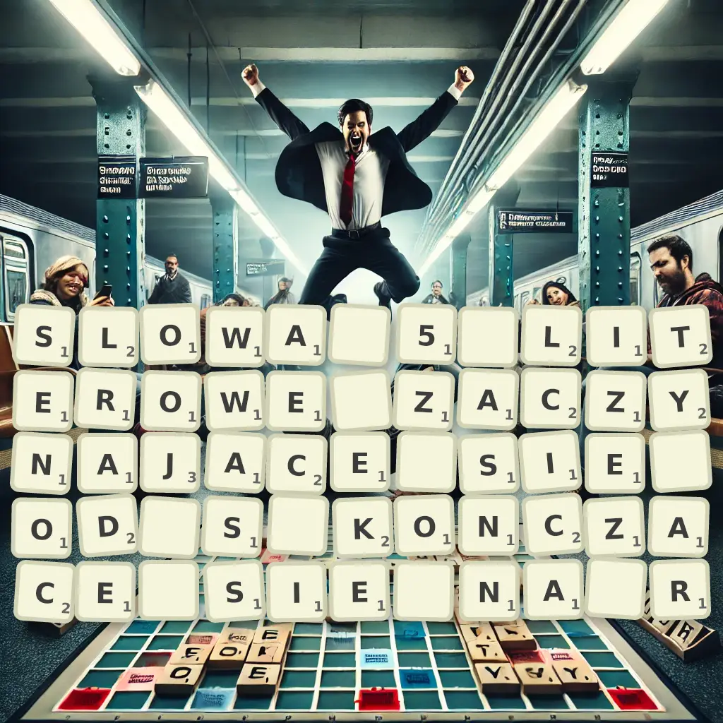 Słowa 5-literowe, zaczynające się od S, kończące się na R