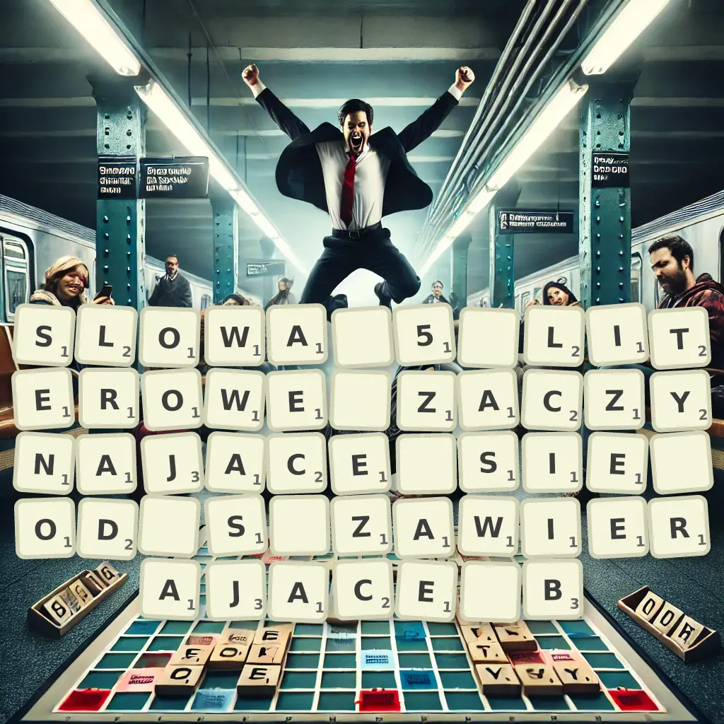 Słowa 5-literowe, zaczynające się od S, zawierające B