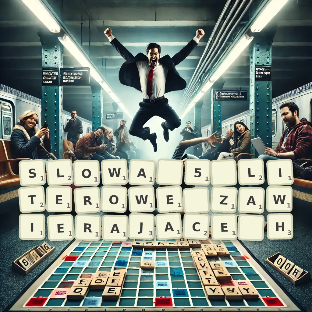 Słowa 5-literowe, zawierające H
