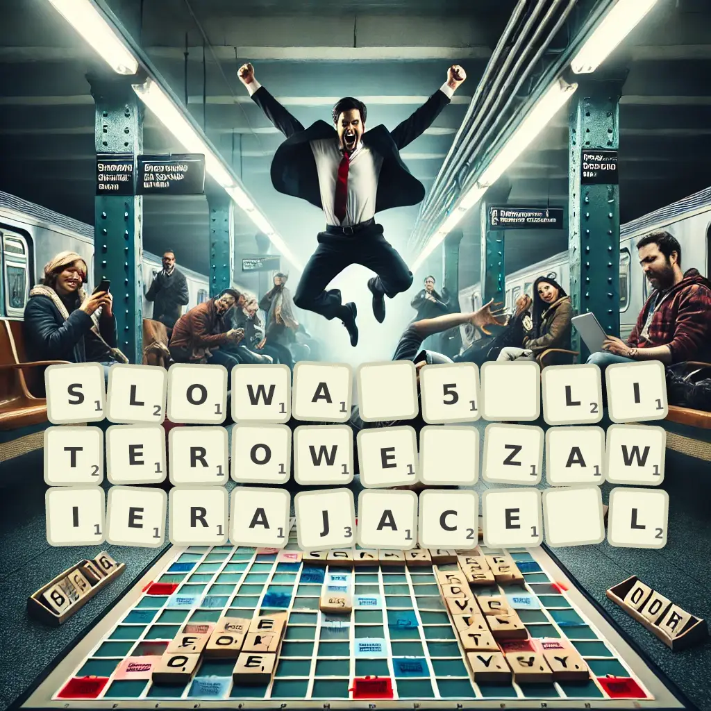 Słowa 5-literowe, zawierające L