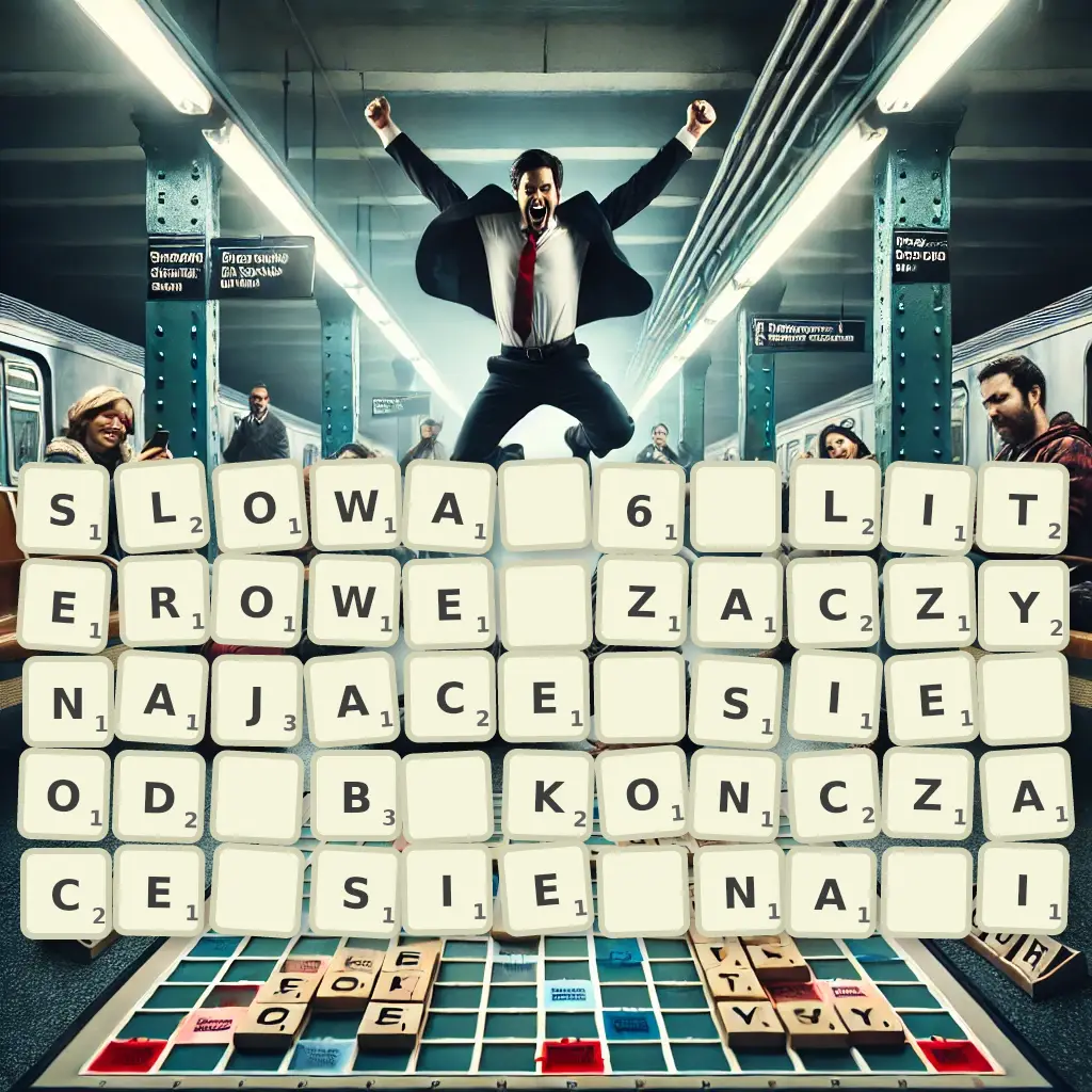 Słowa 6-literowe, zaczynające się od B, kończące się na I