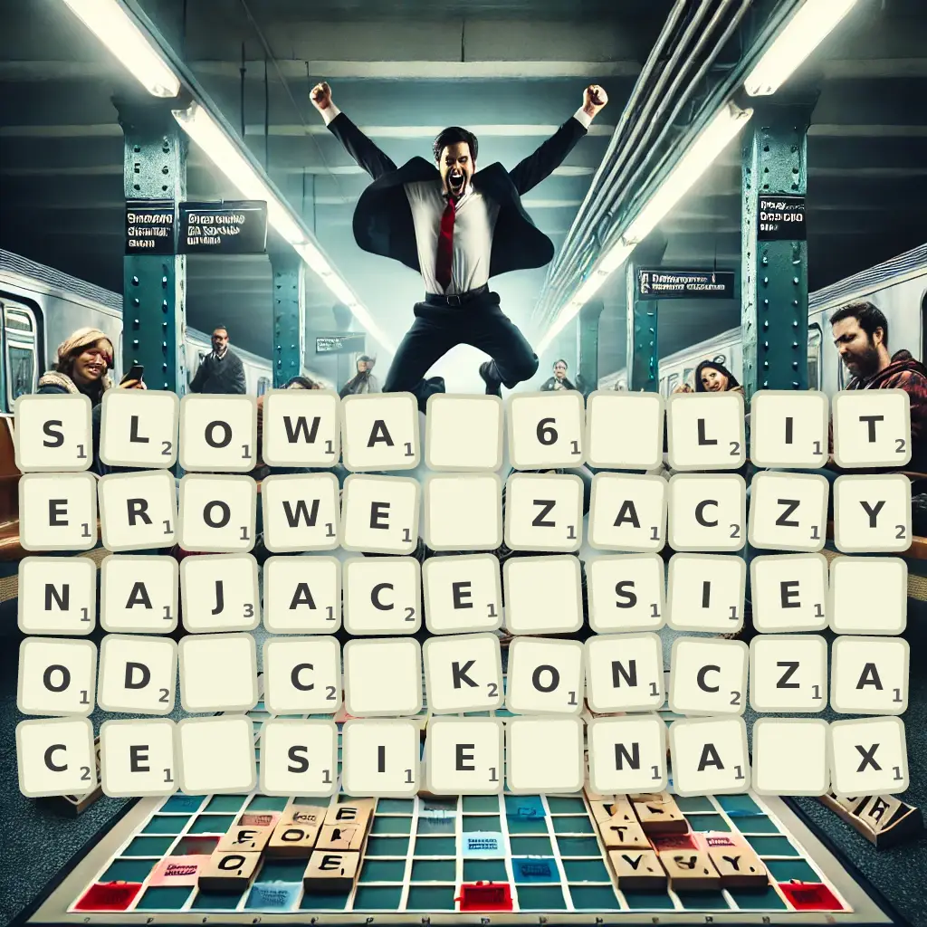 Słowa 6-literowe, zaczynające się od C, kończące się na X