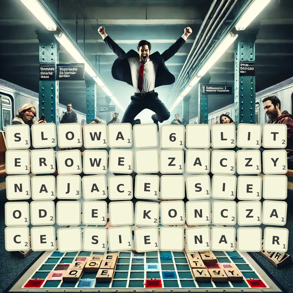 Słowa 6-literowe, zaczynające się od E, kończące się na R