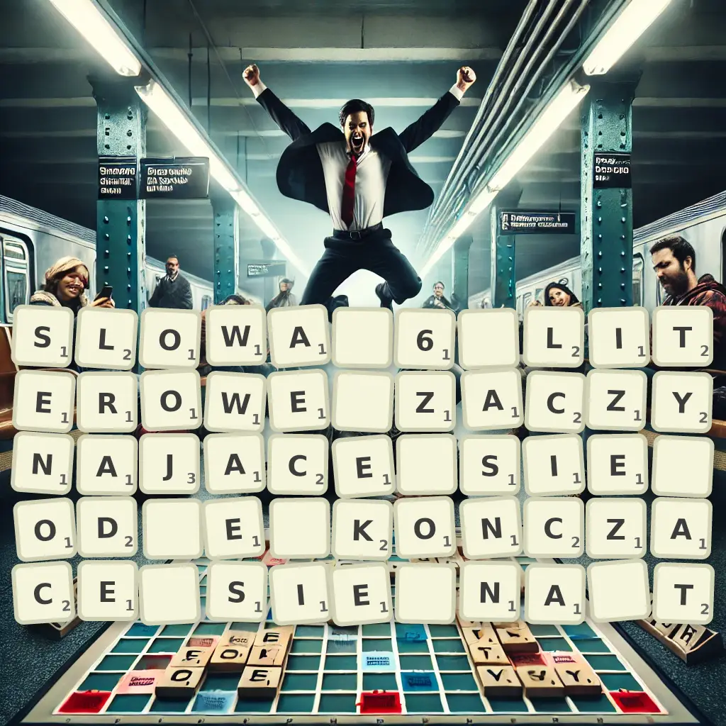Słowa 6-literowe, zaczynające się od E, kończące się na T