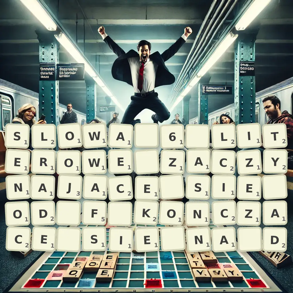 Słowa 6-literowe, zaczynające się od F, kończące się na D