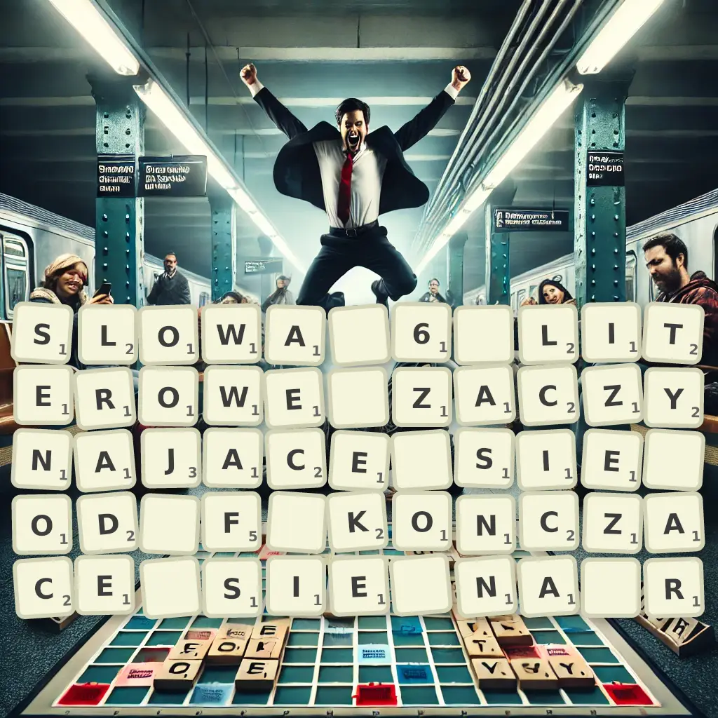 Słowa 6-literowe, zaczynające się od F, kończące się na R