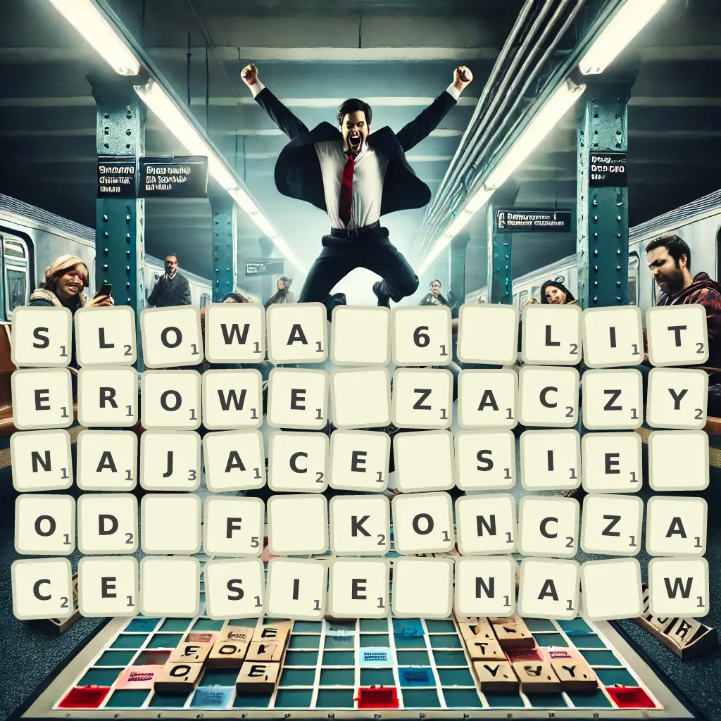 Słowa 6-literowe, zaczynające się od F, kończące się na W