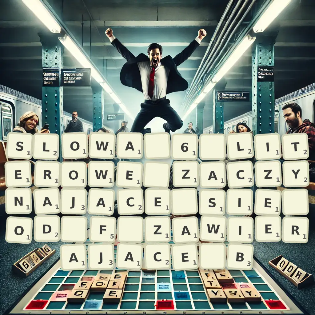 Słowa 6-literowe, zaczynające się od F, zawierające B